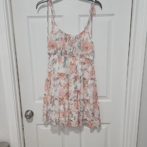 Floral Spaghetti Strap Dress